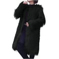 thumbnail image 3 of Mgmyaa Women's Winter Long Coat Thickened Thermal Lined Outerwear, 3 of 7