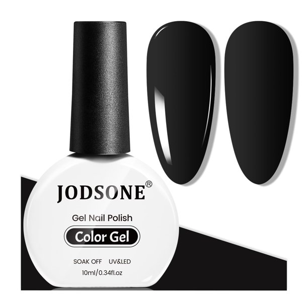 Esmalte de uñas en gel JODSONE 10 ml Black Soak Off LED Manicure