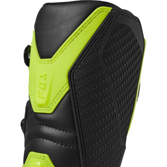 Fox Racing Bottes de Motocross de Compétition Jaune Flot, 8