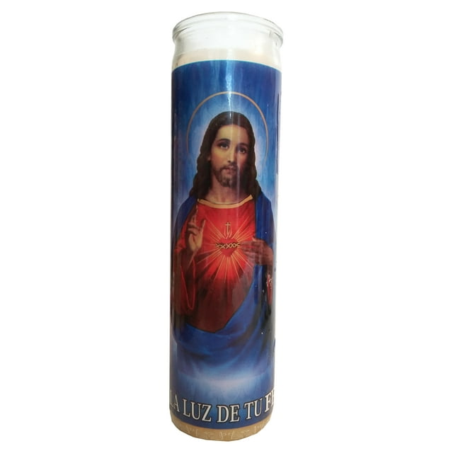 Sacred Heart (Sagrado Corazon) Devotional Candle (La Luz de Tu Fe)