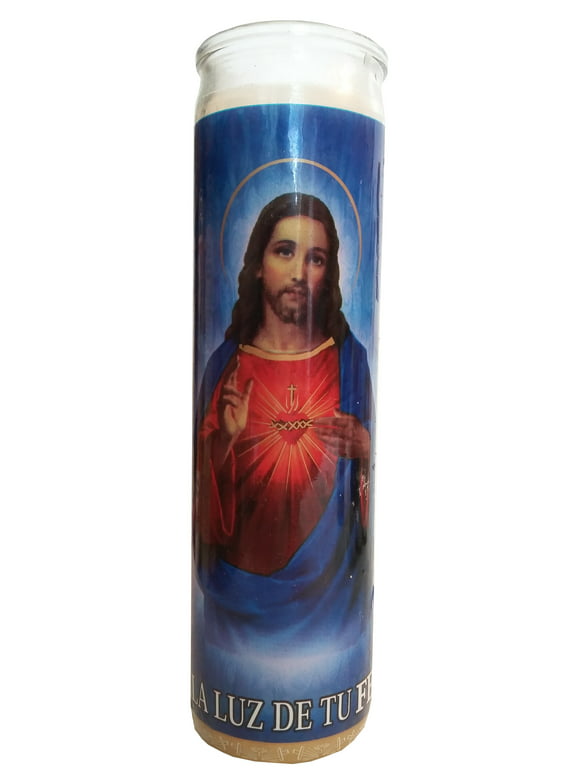 Sacred Heart (Sagrado Corazon) Devotional Candle (La Luz de Tu Fe)