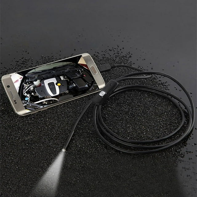 Phone Endoscope Phone Borescope Hd Phone Endoscope Usb Endoscope Usb Borescope 7mm HD Phone Endoscope With Flexible Wire Lightweight Multifunctional Waterproof USB Endoscope
