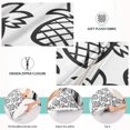 thumbnail image 3 of Cartoon Pineapple Pillowcases, Soft and Cozy Decor Giftsative Pillow Cases with Hidden Zipper for Bedroom, Sofa, Couch, King Size 21x54 Inches（510）, 3 of 6