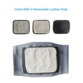 thumbnail image 3 of ZHaobin Back Support Belt Lumbar Brace Back Brace Waist Support with Removable Double Pull Strap, Pads And Steel Splints (XXL), 3 of 6