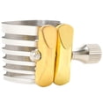 thumbnail image 1 of Stainless Steel Saxophone Ligature Sax Ligature Wind Instrument Replacement Part, 1 of 8