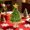 Greengold, variant on Handmade Glass Tree, Miniature Crystal Table Decor for Indoor Winter Festival, Christmas Decoration