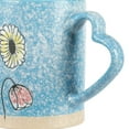 thumbnail image 5 of Gibson Home Sunbloom 16 oz 4-Pack Stoneware Mugs w/ Heart Shaped Handles, 5 of 5