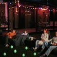 thumbnail image 3 of 6 Pack Glow Stick Easter Eggs 2ml - Disposable Light Up Eggs for Easter Egg Hunt, Party Favors, Glow in The Dark Plastic Eggs, Bright Assorted Colors for Spring Celebrations, 3 of 9
