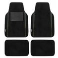 thumbnail image 1 of Universal Fit Galaxy13 Metallic Stripe Non-Slip Carpet Car Floor Mats - Full Set, 1 of 7