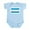 Sky Blue, variant on CafePress - CHICAGO Infant Bodysuit - Baby Light Bodysuit, Size Newborn - 24 Months