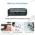 thumbnail image 7 of 58A CF258A Toner (with CHIP) 58A Compatible for Toner Cartridge HP 58X CF258X High Yield Laserjet Pro MFP M428fdw M428fdn M428dw M404 M428 M404n M404dn M404dw M406dn M430f Printer (3 Black), 7 of 7