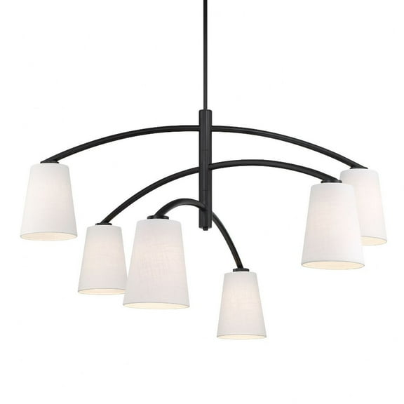 Minka Lavery - Headington - 6 Light Chandelier-31.25 Inches Tall and 53.75