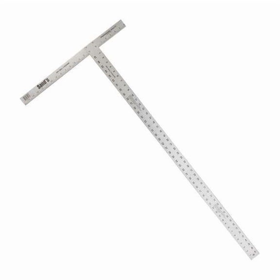 Sands Level & Tool Co T-Square,Aluminum,48in. L x 2in. W SL676