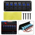 thumbnail image 3 of Waterproof 12V Switch Panel for Yacht Caravan and Truck 6 Rocker Switches, 3 of 3