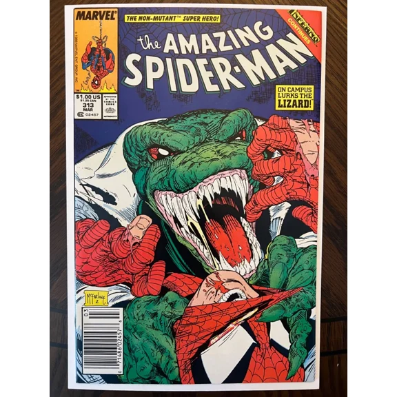 Amazing Spider-Man #313 - (Marvel 1989) Newsstand - McFarlane