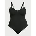 thumbnail image 2 of Joyspun Women's Seamless Sculpting Thong Bodysuit, Sizes S-XXXL, 2 of 9