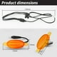 thumbnail image 5 of Luz LED para parrilla delantera de coche, estilo Raptor, luz LED ahumada, color ámbar y blanco, para Ford F150 2004-2019 para Ford Raptor 2004-2019, 5 of 5