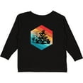 thumbnail image 3 of Inktastic Four Wheeling Atv off Roading Retro Boys Long Sleeve Toddler T-Shirt, 3 of 5