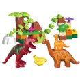 thumbnail image 2 of Bloques de construcción de dinosaurios grandes lindejuan Jurassic World Duploed Dino Valley 40 piezas, 2 of 5