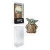 The Mandalorian - The Child 3" Collector FigPin #507 (Bundled with EcoTEK Plastic FigPin Protector to Protect Display Box)