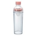 thumbnail image 1 of Botella portátil para té Cold Brew Hario, 400 ml, color rosa ahumado, 1 of 7