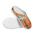 thumbnail image 3 of Disketp Halloween Flamingos Women's Men's Slippers Plush Slip-On House Slipper for Winter Indoor Soft Cushion Non-slip Fluffy Slides Slippers-13, 3 of 7