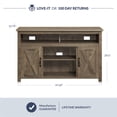 thumbnail image 5 of BELLEZE TV Stand Media Entertainment Center Console - Corin (Wood), 5 of 6