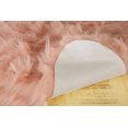 thumbnail image 4 of Luxe Hudson Faux Sheepskin Single Rug | 2'x3', 4 of 4