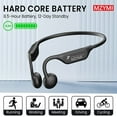 thumbnail image 3 of MZYMI Wireless Neckband Headset A18 Bone Conduction Sport Headset IP56 Waterproof Running Earphone Built-in Mic For Android iOS, 3 of 7