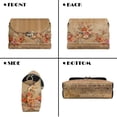 thumbnail image 5 of Pzuqiu Flower Printed Crossbody Leather Bags for Women Minimalist Lightness Leather Quilted Shoulder Bag with Chain Strap Fashion Compact Trendy Gifts for Women, 5 of 7