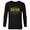 Black, variant on Star Wars Best Sister in the Galaxy Family Trip Birthday- Long Sleeve T-Shirt for Men - Customized-Navy
