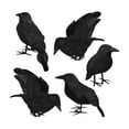 thumbnail image 2 of CXALSSY Halloween Decor, Halloween Decorations, Halloween Decorations Outdoor, Halloween Outdoor Decor,5pcs Set Halloween Black Crow Halloween Garden Decoration, 2 of 6