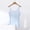 Sky Blue, variant on Women's Solid Color V-Neck Sleeveless Camisole Top for Casual Wear and Home