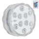 thumbnail image 5 of Lámpara subacuática RGB con luz LED para piscina de 16 colores de 7 cm/2,8 pulgadas con control remoto de 24 teclas y 10 cuentas de lámpara, 5 of 14