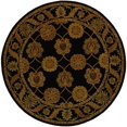 thumbnail image 1 of SAFAVIEH Heritage Collection 6' Round Black HG314A Handmade Traditional Oriental Premium Wool Area Rug, 1 of 4