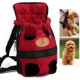 thumbnail image 2 of Dog Carrier Pet Carrying Backpack Travel Shoulder Large Bags Carrier Front Chest Holder for Puppy Fashion Shoulder Bag ShopWise Round, 2 of 7