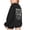 Black, variant on Teen Girls Oversized Sweatshirts Letter Print Round Neck Long Sleeve Kids Outfit Pullover Casual Tops Size 13-14T