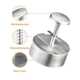 thumbnail image 4 of Prensa para hamburguesas Brigii de acero inoxidable 304, 11,5 cm (4,5"), 4 of 6