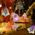 thumbnail image 4 of Molde de silicona colgante DIY, etiquetas colgantes de árbol de Navidad, molde de resina epoxi, artesanía de resina, fabricación de joyas, decoración del hogar, 4 of 4