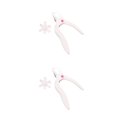 thumbnail image 2 of Vogacara Nail Manual Fingernail Manicure Trimmer Household Trimming Tool Adults Handheld Accessories SPA Pocket L 2piezas, 2 of 6
