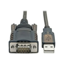 Tripp Lite FTDI USB to Serial RS-232 Adapter Cable w/ COM Retention M/M 5ft (U209-005-COM)