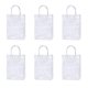 thumbnail image 1 of 6pcs Practical Clear Tote Bag Exquisite Plastic Tote Bags PVC Tote Bag, 1 of 4