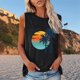 thumbnail image 2 of Camiseta Sin Mangas Para Mujer, Camisetas Sin Mangas, Chaleco Estampado A La Moda, Camiseta Holgada de Cuello Redondo, Jersey Odeerbi  ODB156980, 2 of 4