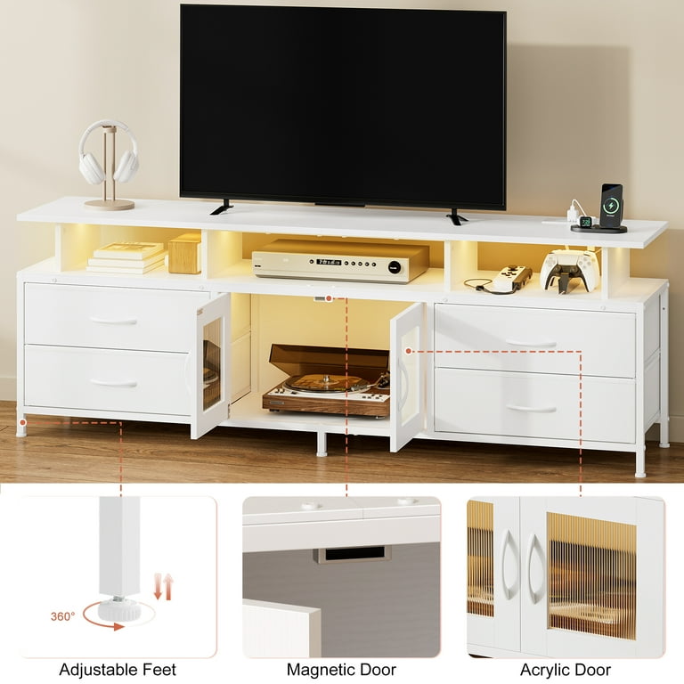 GUNAITO TV Stand for TV up to 70 GUNAITO TV Stand for TV up to 70