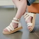 thumbnail image 3 of Zapatos casuales para niñas, sandalias romanas de caña alta, zapatos de playa, zapatos de verano para niños con suela blanda antideslizante, 3 of 6