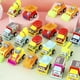thumbnail image 1 of Coches de juguete para niños, juguetes de construcción al azar, miniexcavadora, grúa, coches de juguete, coche de carreras, juego de vehículos con bolsa de almacenamiento, regalos de cumpleaños para n, 1 of 9