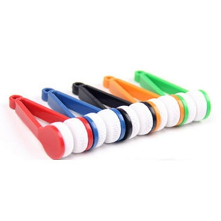 

Mini Glasses Cleaning Wipe Multifunctional Portable Super Soft Glasses Wipe Cleaner Double Sided Microfiber Glasses Brush Tool