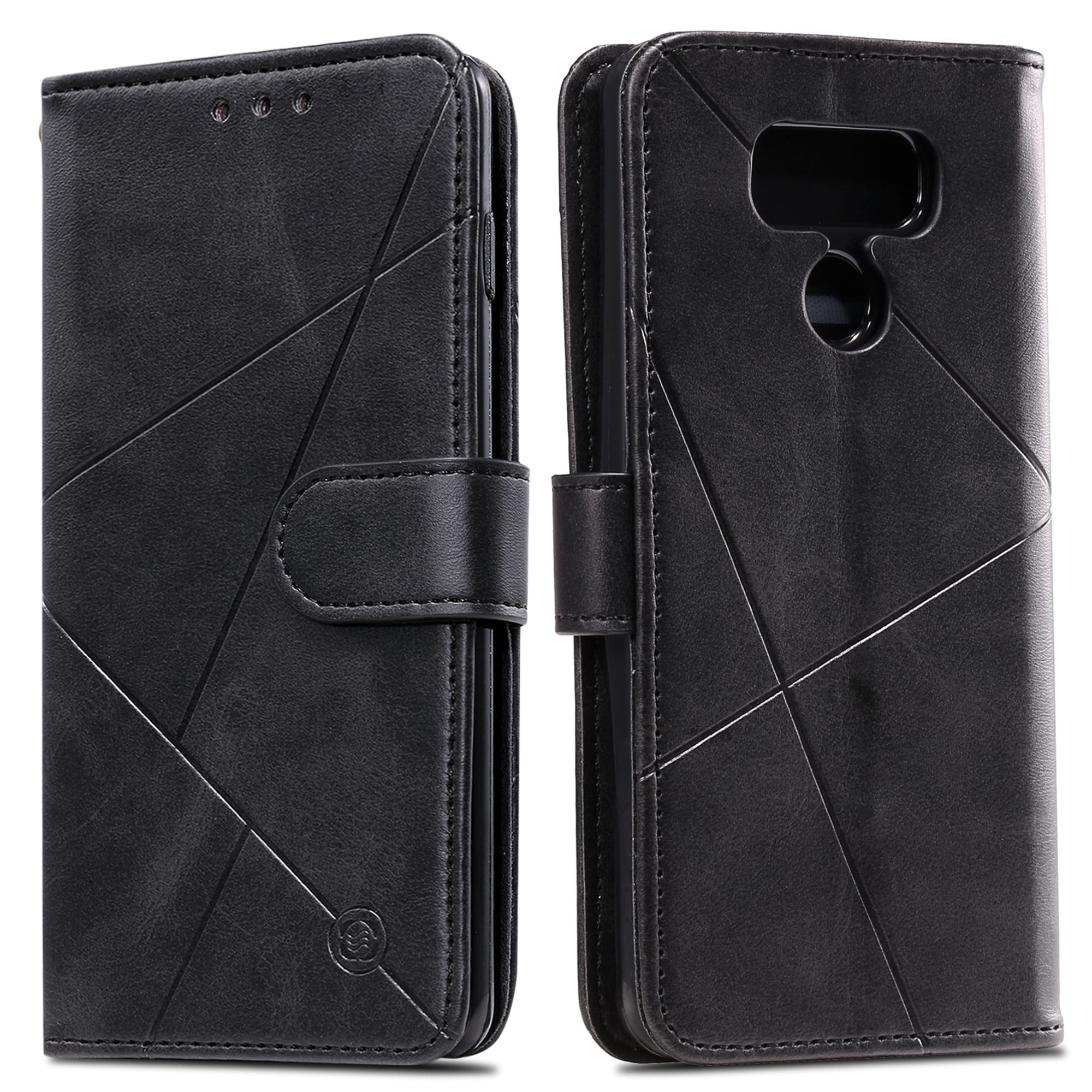 Dteck LG Q70 Case, LG Q730 Case, Premium PU Leather Credit Card Holde