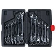thumbnail image 2 of Teeth Ratchet Wrench,12Pcs Ratcheting Wrench Set Ratchet Combination Spanner Ratcheting Wrench Set Smooth Operation, 2 of 7