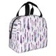 thumbnail image 2 of Easygdp Lavender Flowers Bolsa Térmica Premium - Tela Oxford Impermeable, Gran Capacidad, Bolsillo Frontal, Unisex para Trabajo, Escuela, Actividades al Aire Libre y Picnics, 2 of 8